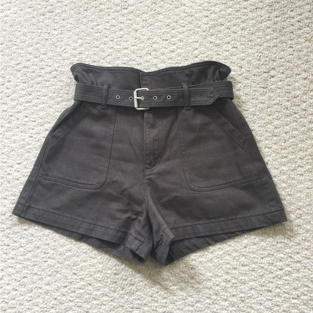 Blank NYC paper bag shorts